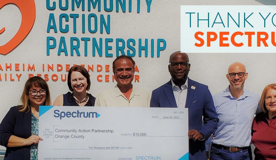 CAP OC Receives $10,000 Spectrum Grant